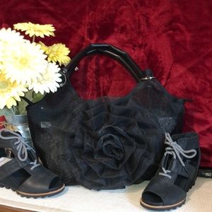 Netted purse. NWOT
